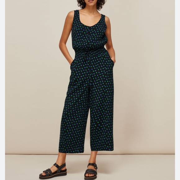 Whistles Pants - 🦩 Whistles ikat heart 'Quinn' Jumpsuit 🦩
